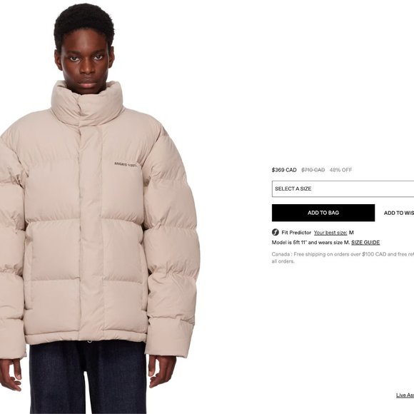 NEW Axel Arigato Halo Down Jacket - Picture 5 of 5